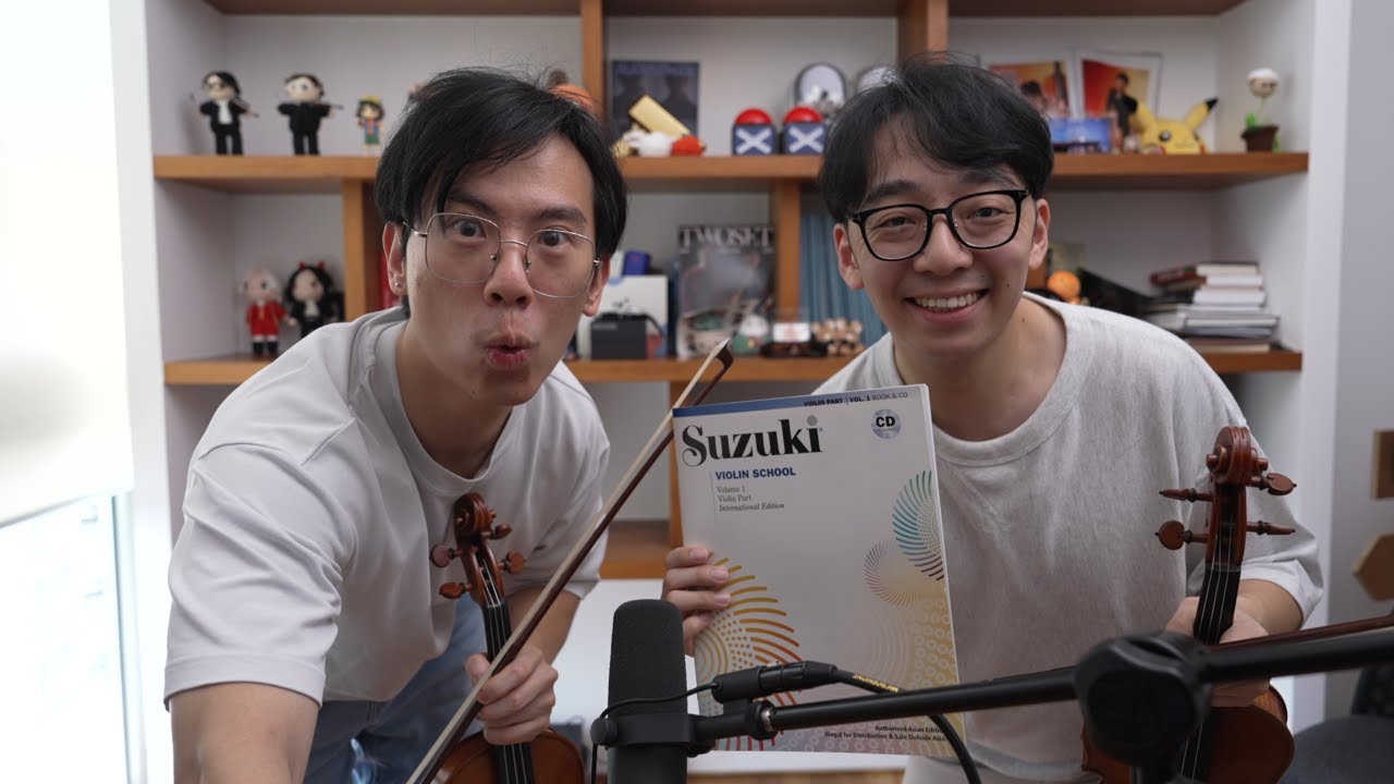 We play through Suzuki Books
