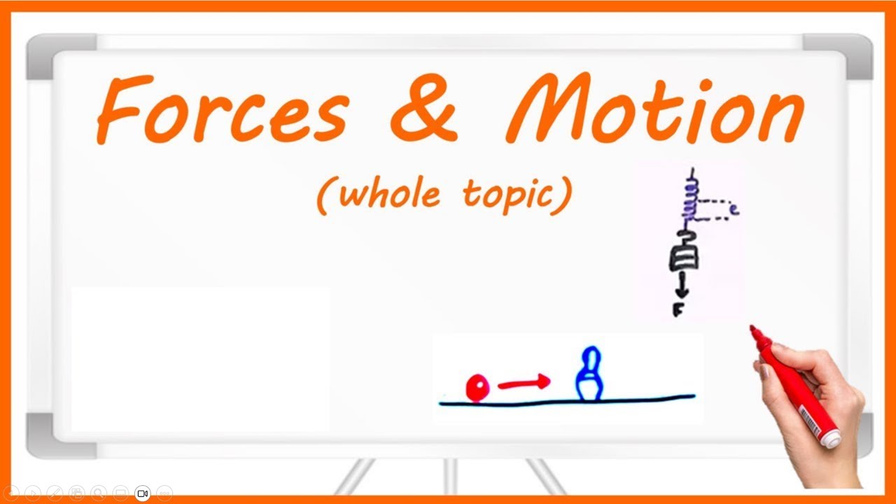 FORCES & MOTION topic in full - GCSE Physics