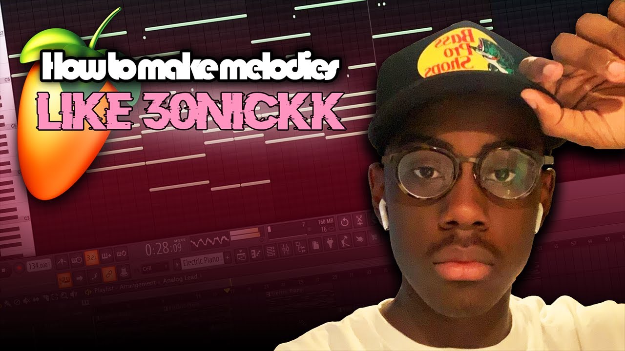 How to make melodies like 30nickk | @1prod.mars