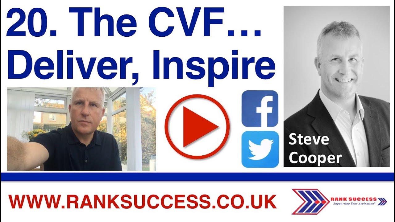 Police Promotion Success - Video 20 - DEMYSTIFYING CVF: WE DELIVER, SUPPORT & INSPIRE