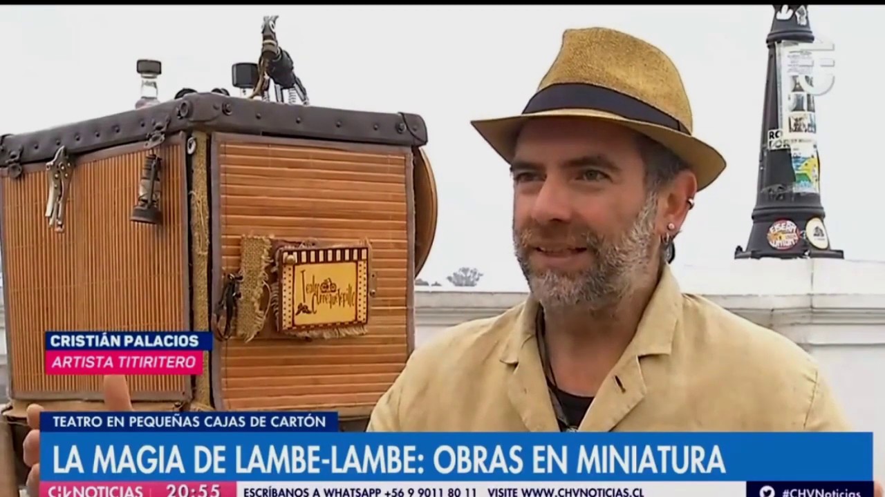 Teatro Lambe Lambe en Valparaíso_Reportaje Chilevisión 2019