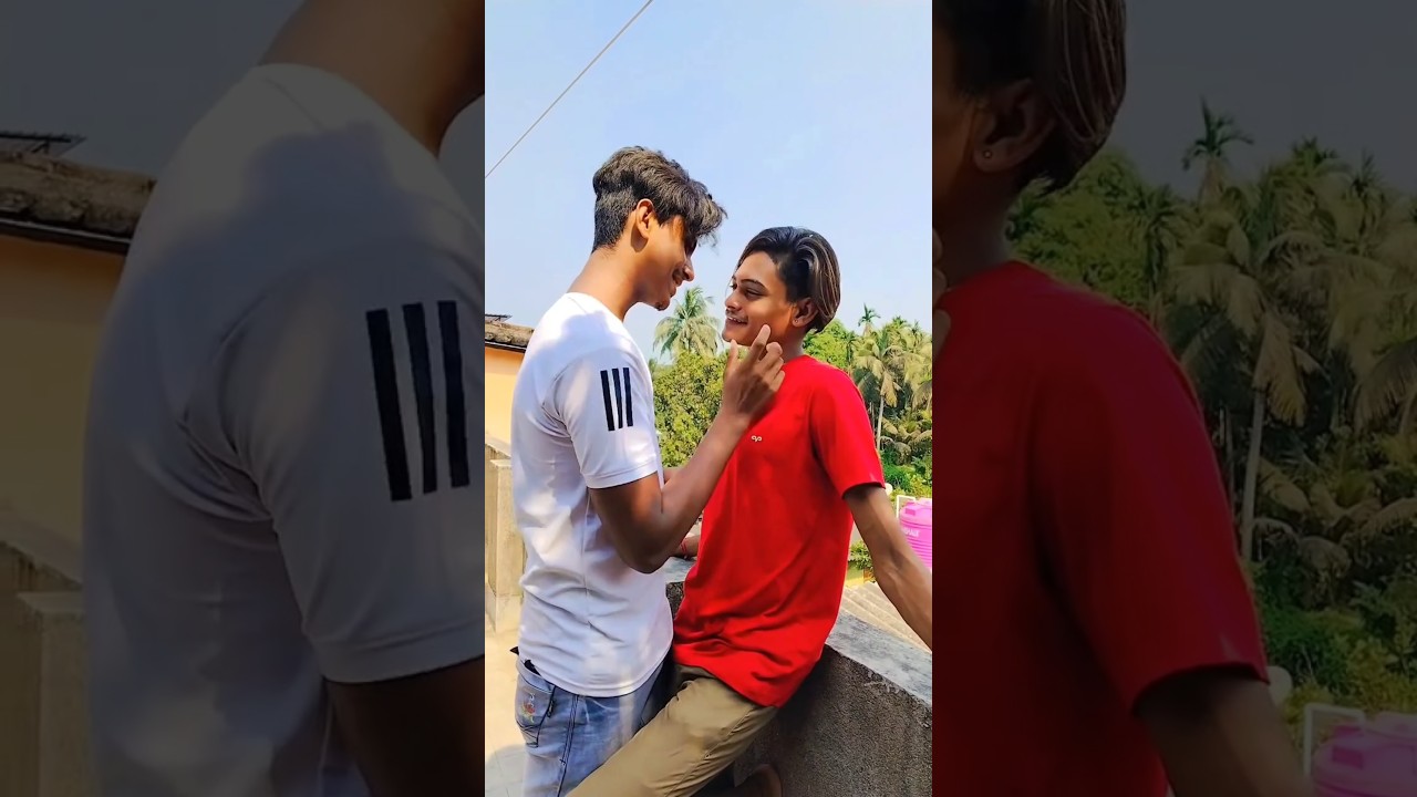 🌈Maine to Dhire se.... 😘😘😘// Indian gay couple #shorts #gay_love 💞 #lovestory  #love_is_love.. ❤️🌈