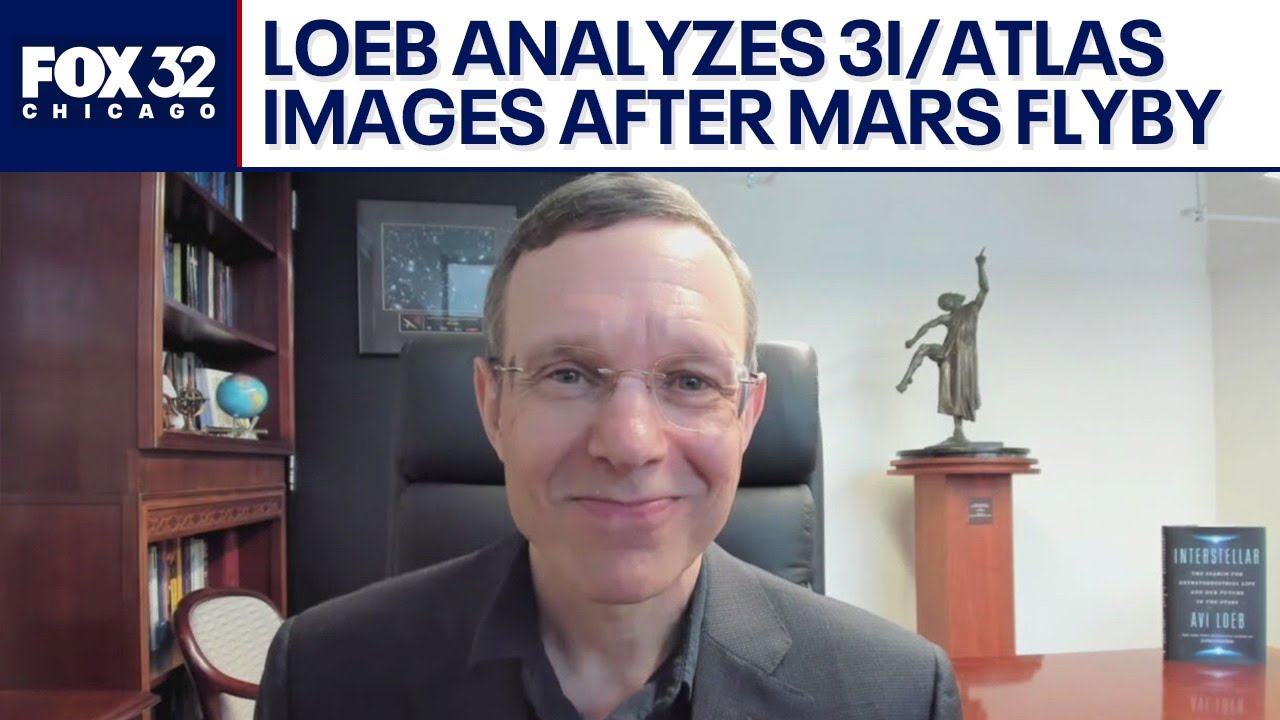 Avi Loeb on new 3I/ATLAS images: ‘It doesn’t look like a typical comet’
