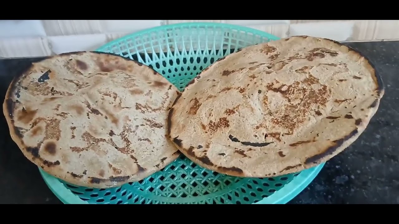 આજે મંજુએ બાજરાનો રોટલો વઘારો
