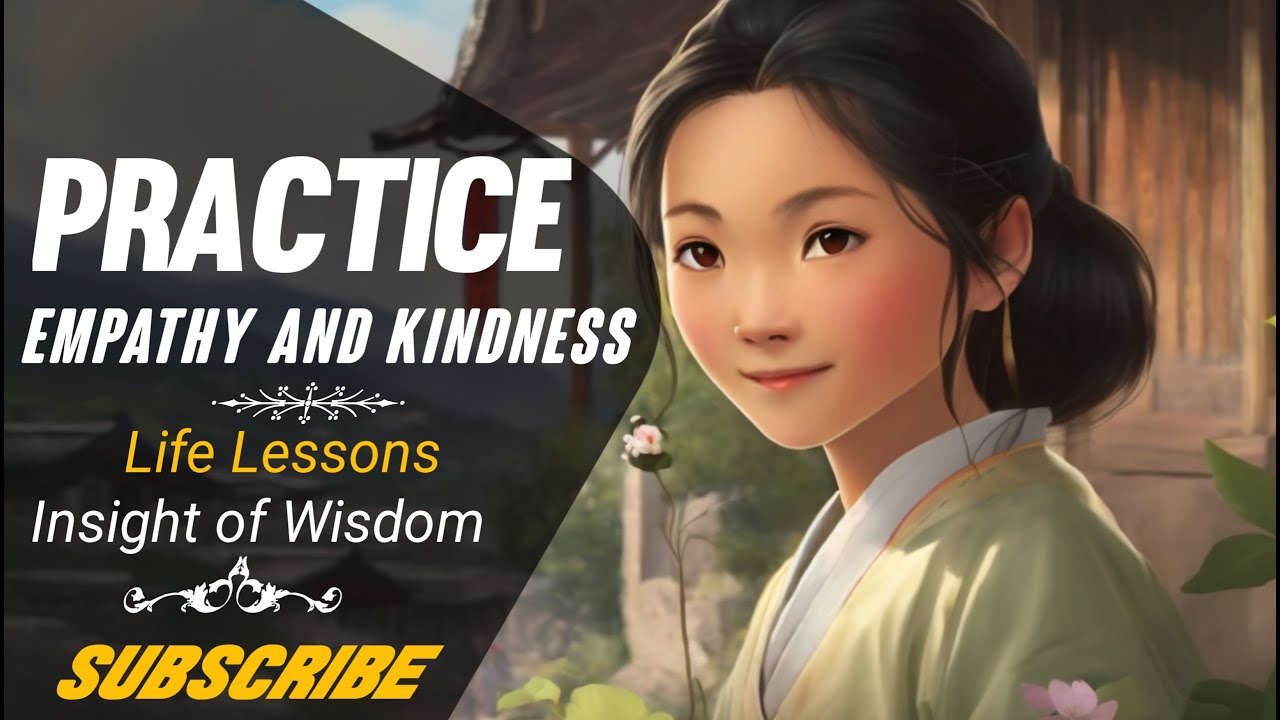 Practice empathy and kindness - life lessons - insight of wisdom