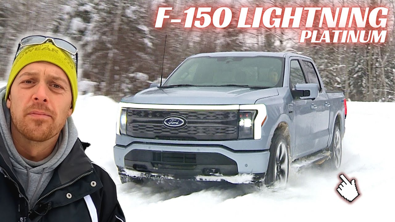 FORD F-150 LIGHTNING 2023 ГОДА: МОЙ ОЧЕНЬ ПОДРОБНЫЙ ЗИМНИЙ ДОРОЖНЫЙ ТЕСТ, ПОДОЖДИТЕ, ПОКА НЕ УВИД...