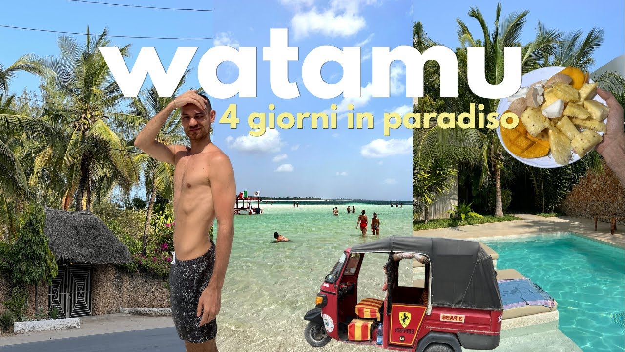 WATAMU TRAVEL VLOG 🌴 | spiagge, ristoranti e consigli di viaggio ☀️