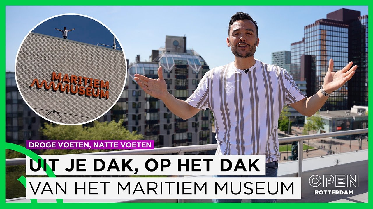 Uit je dak, op het dak van het Maritiem Museum | DROGE VOETEN, NATTE VOETEN | AFL 8