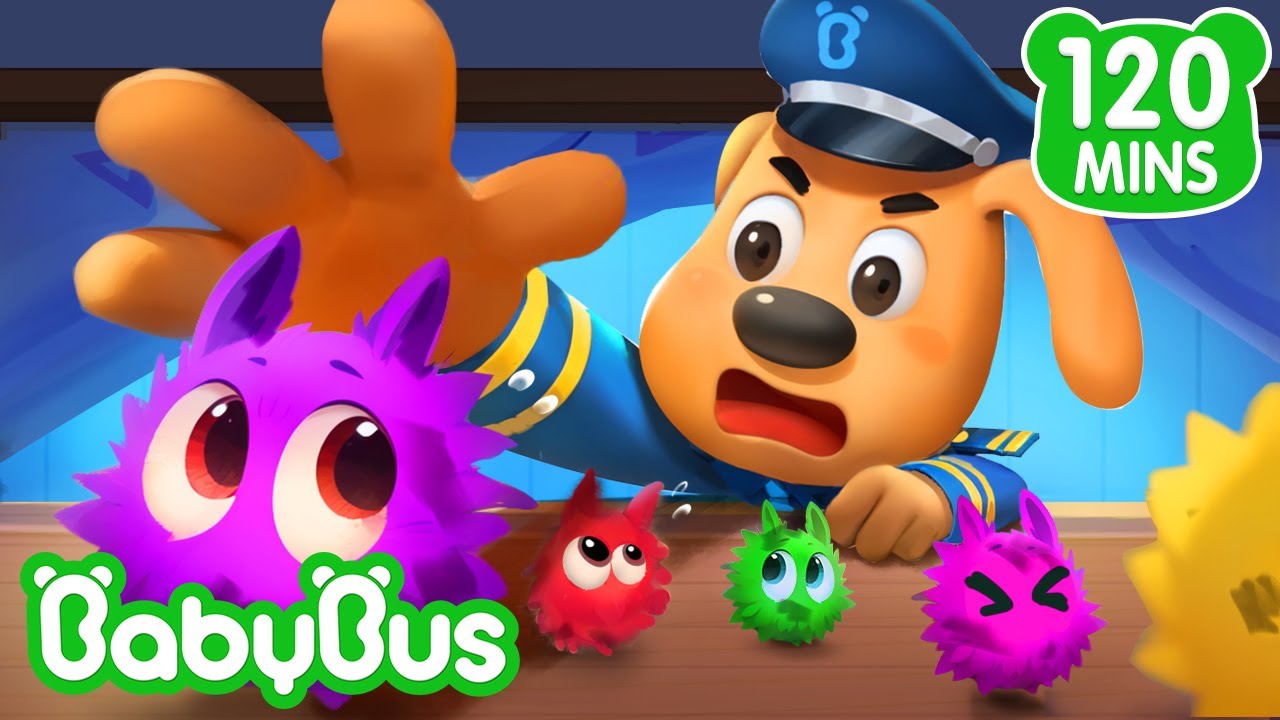 Os Germes Debaixo da Cama | Detetive Labrador Compilação | Desenhos Animados 🐼 por BabyBus