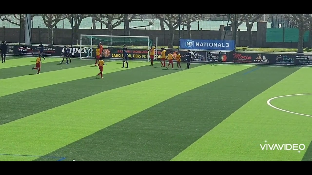 LINAS U12 VS PSG Partie 1