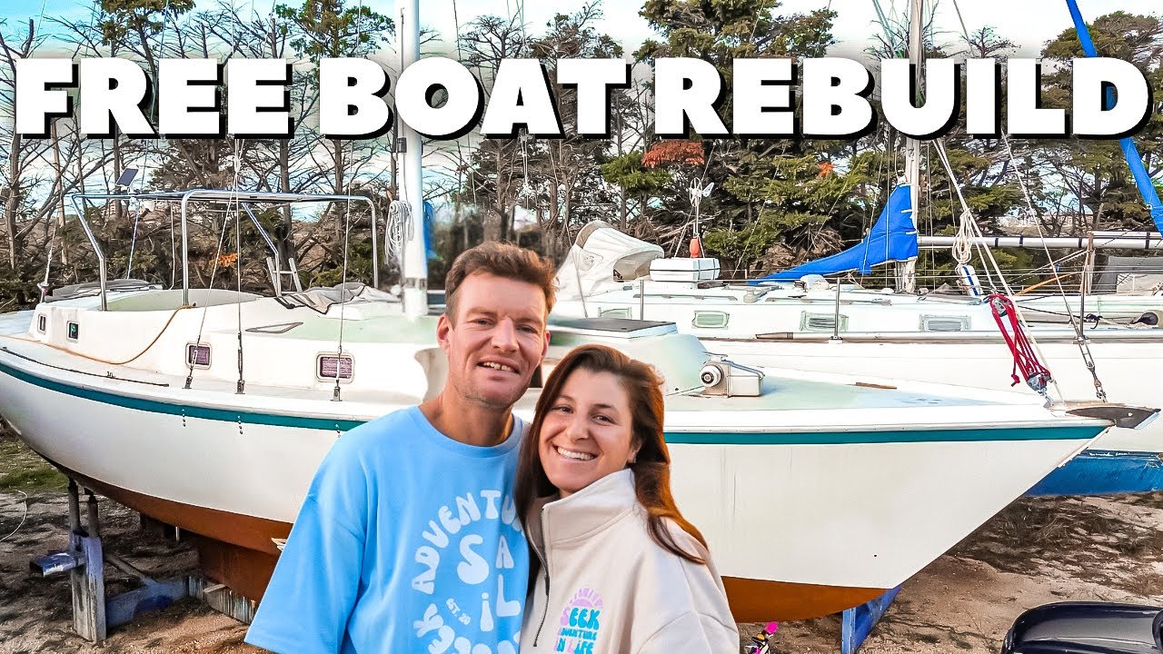 Restoring Our 1€ Abandoned Sailboat | The Refit Continues