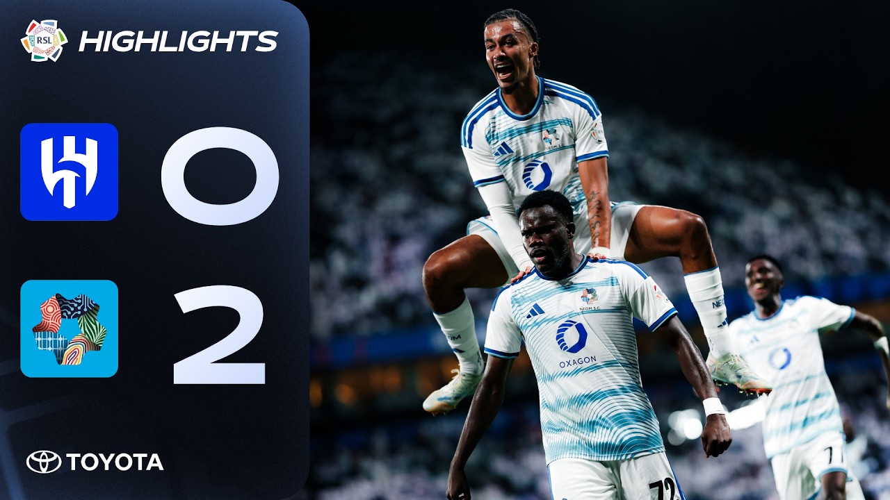 Al Hilal's 47-game streak unbeaten streak ENDED by NEOM SC🔥⚽️ | Powered by Toyota