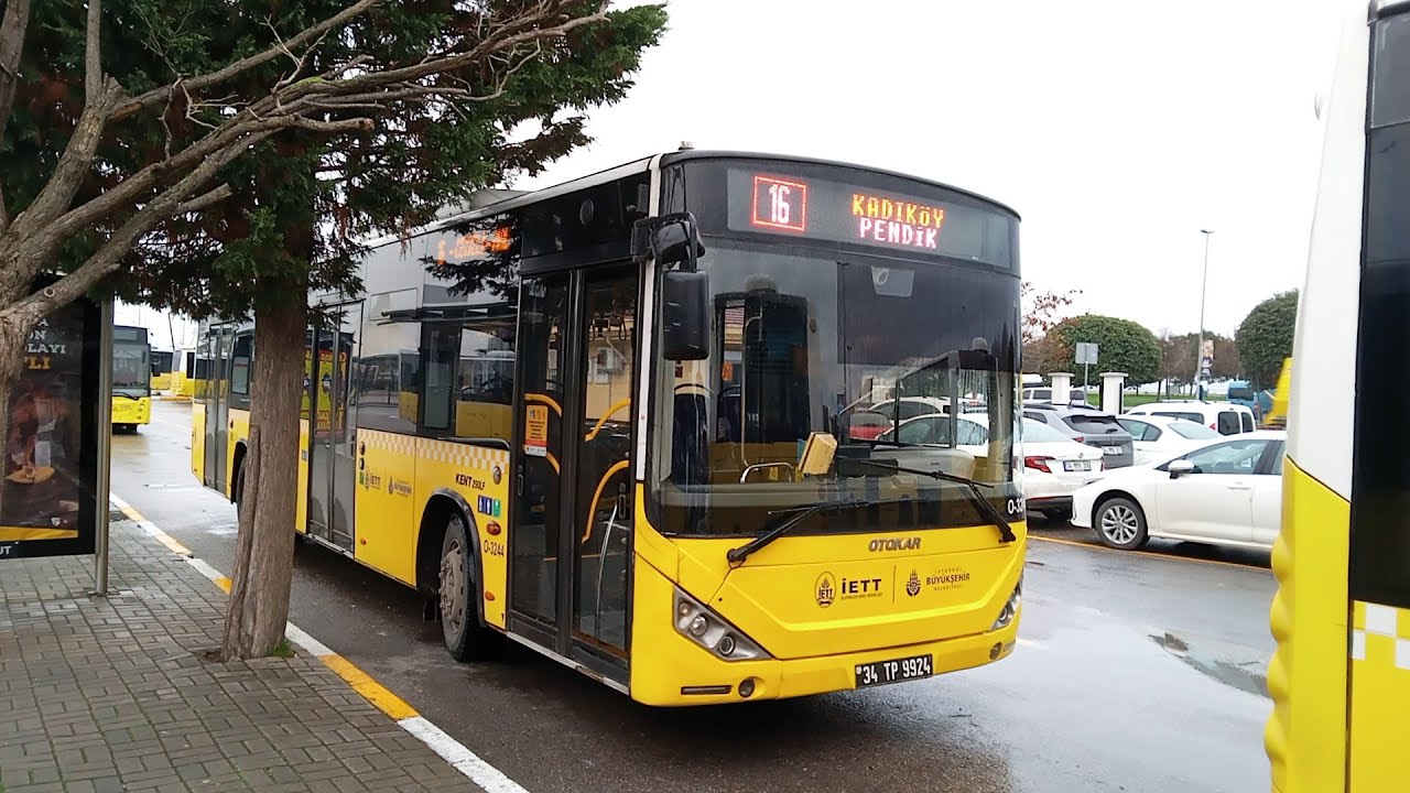 İstanbul'da 16 ile Kadıköy - Pendik Arası Otobüsle Seyahat