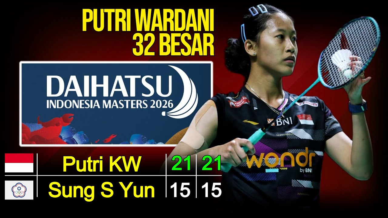 R32 Indonesia Masters 2026 | Live Badminton Reaction + Score