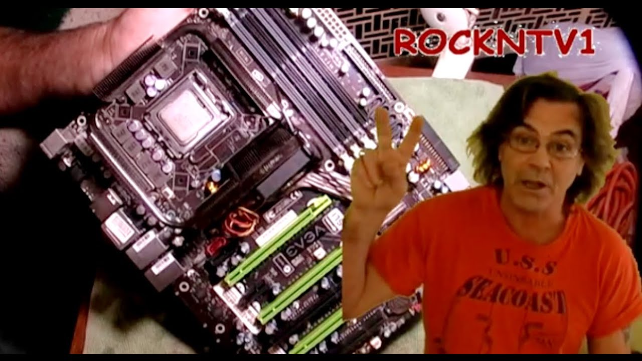 EVGA 790i ultra sli motherboard fix Replace heatsink paste Retro pc gaming build