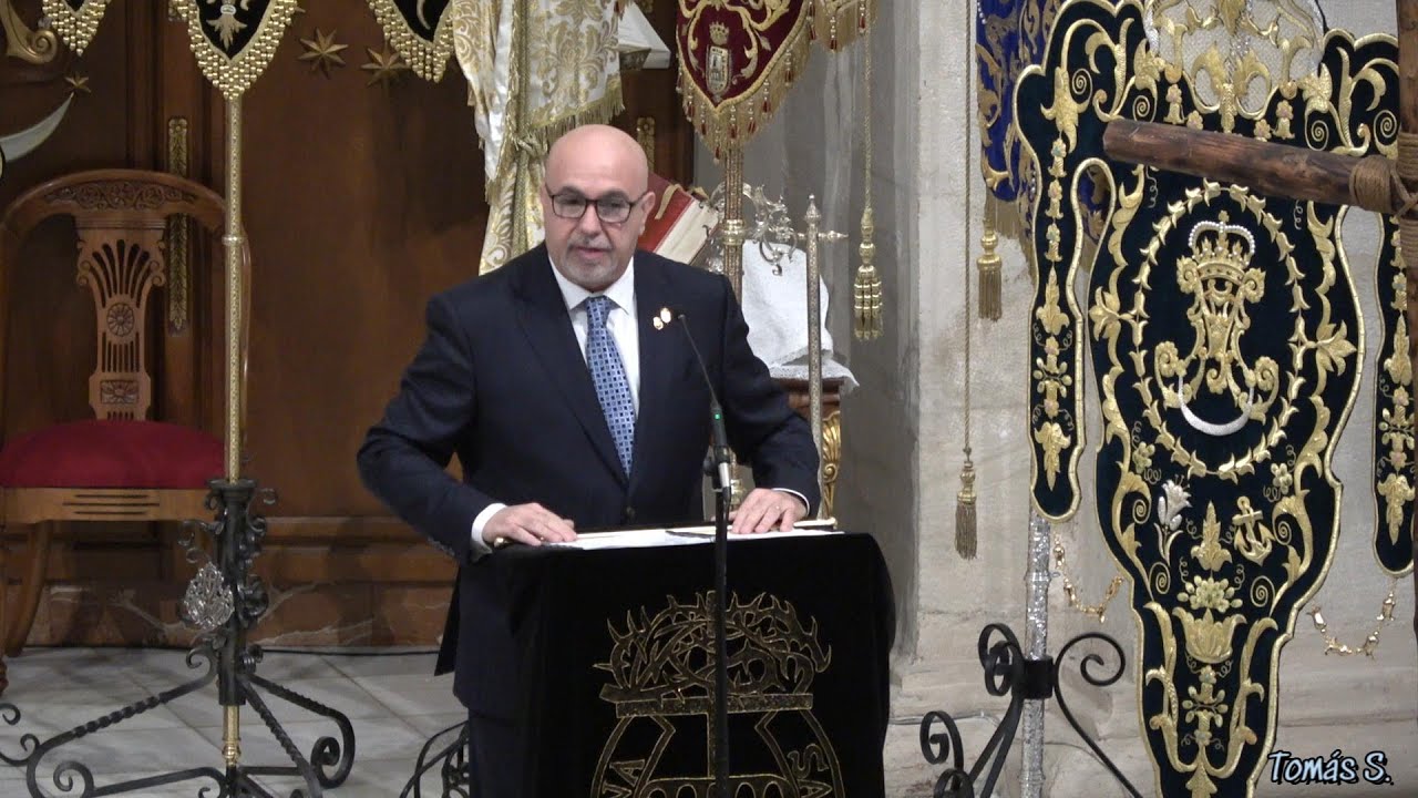 PREGÓN SEMANA SANTA 2025 A CARGO DE  D. RAFAEL SALMERÓN PINAR
