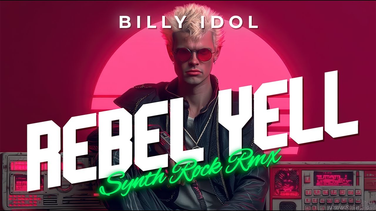 Billy Idol - Rebel Yell (SYNTH ROCK AI Cover)
