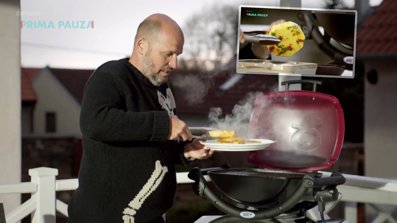 Rozpal to, šéfe: Marinovaný ananas s vanilkovou zmrzlinou pro celou rodinu