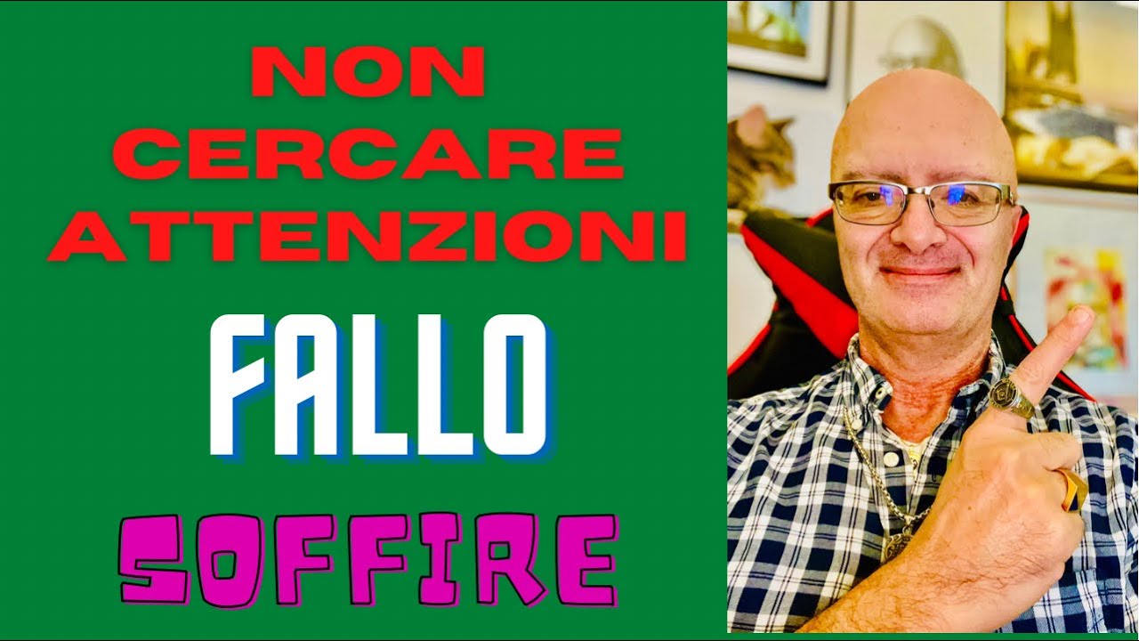 Non combattere mai per la sua attenzione!   Fallo soffrire invece