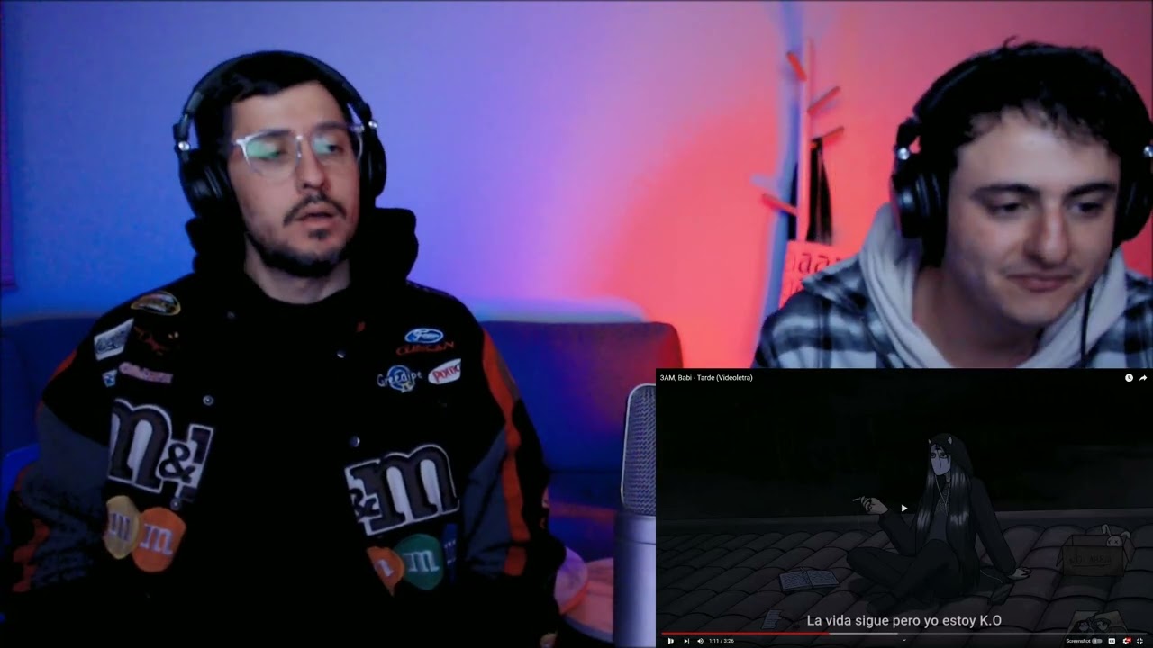 [Reacción] 3AM, Babi - Tarde (Videoletra) | ANYMAL LIVE 🔴