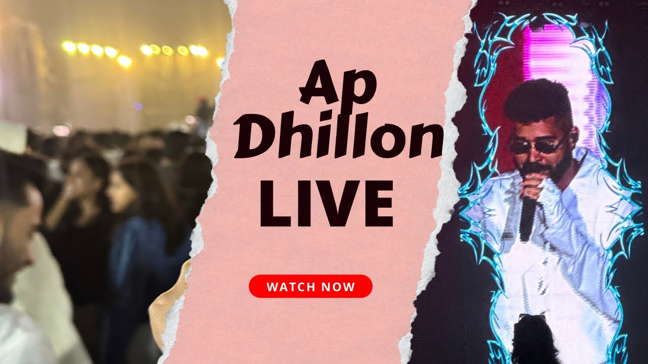 Ap Dhillon Live at Kolkata ,,what a surreal experience 🤍… 