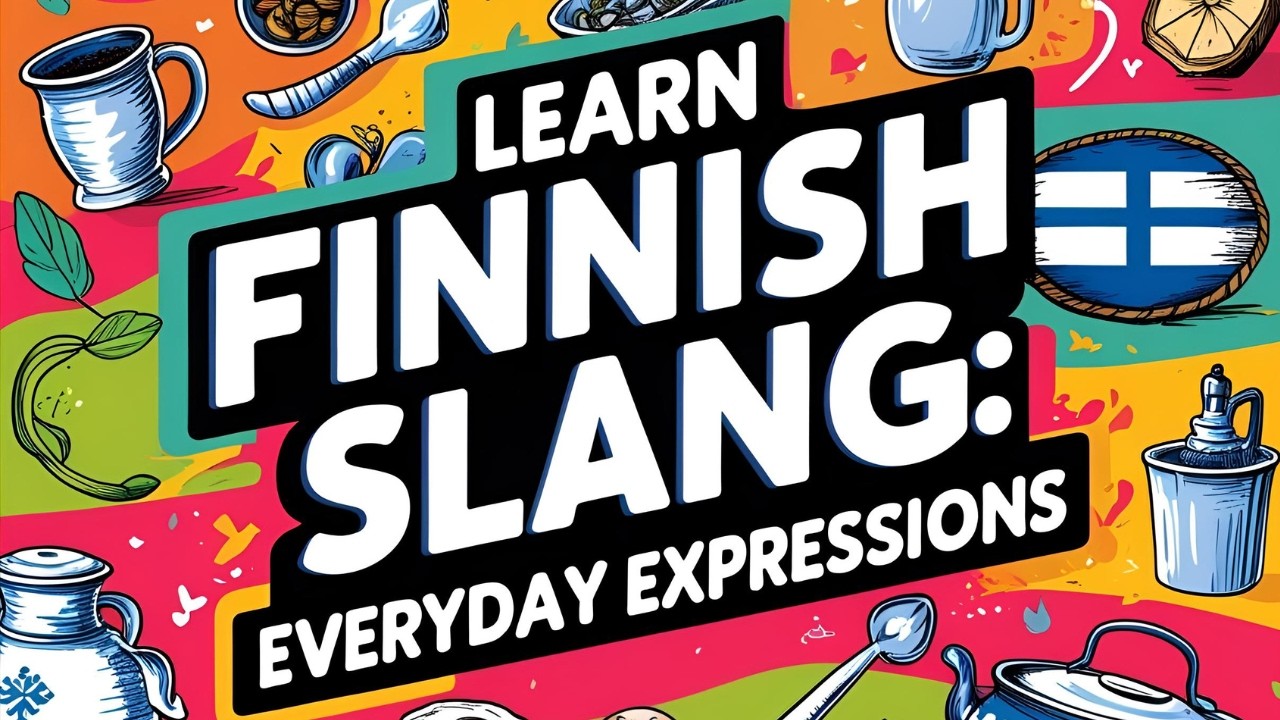 Learn Finnish slang: Everyday expressions