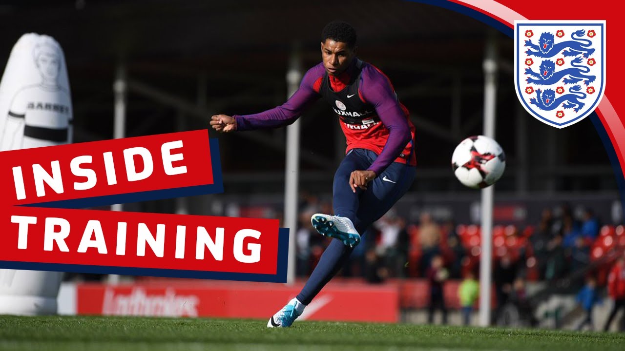 England shooting session with Kane, Defoe & Rashford | Inside Training