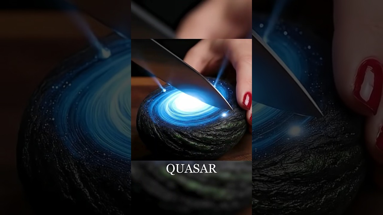 Glass QUASAR Cutting #asmr #solarsystem #relaxing #satisfyling #glasscutting #ai