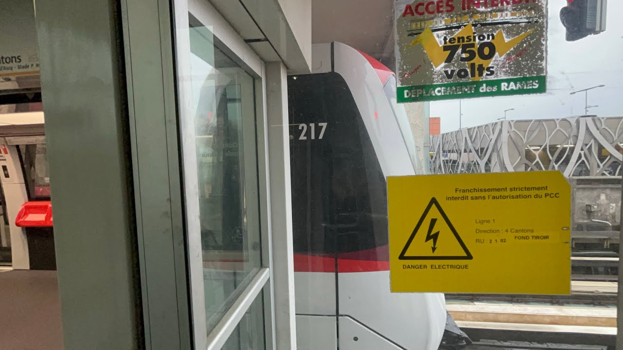 VIDÉO MÉTRO LIGNE 1 🟡 ALSTOM BOA RAME MC 217 EN ALLEZ RETOUR 