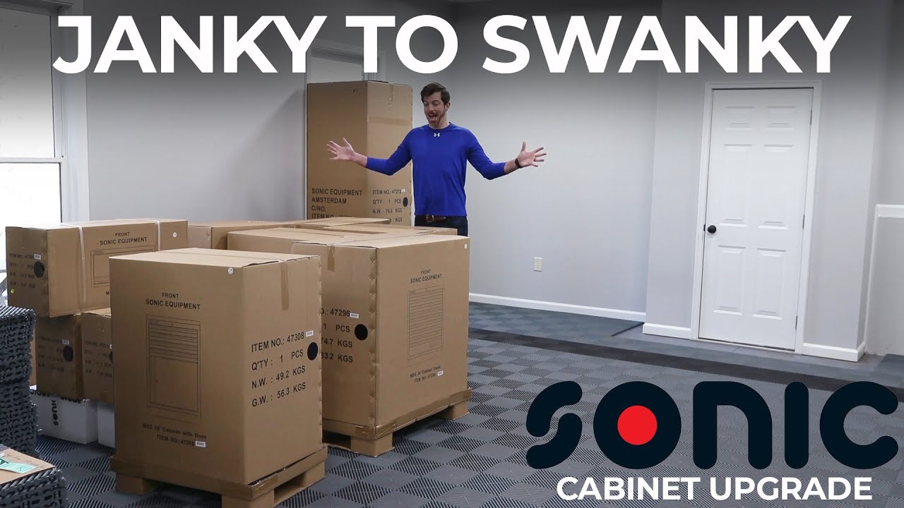 Insane Sonic Cabinet Upgrade For The VinWiki Garage
