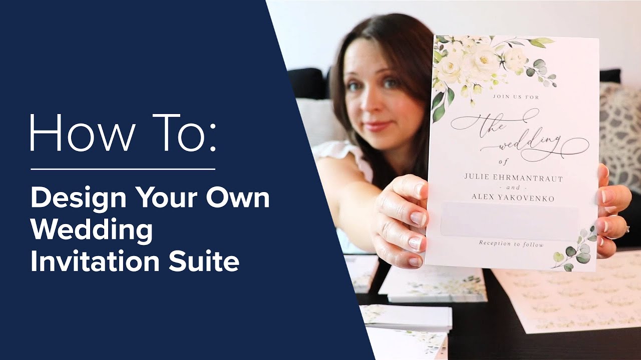 How to Design Your Own Wedding Invitation Suite Step by Step Guide | Zazzle