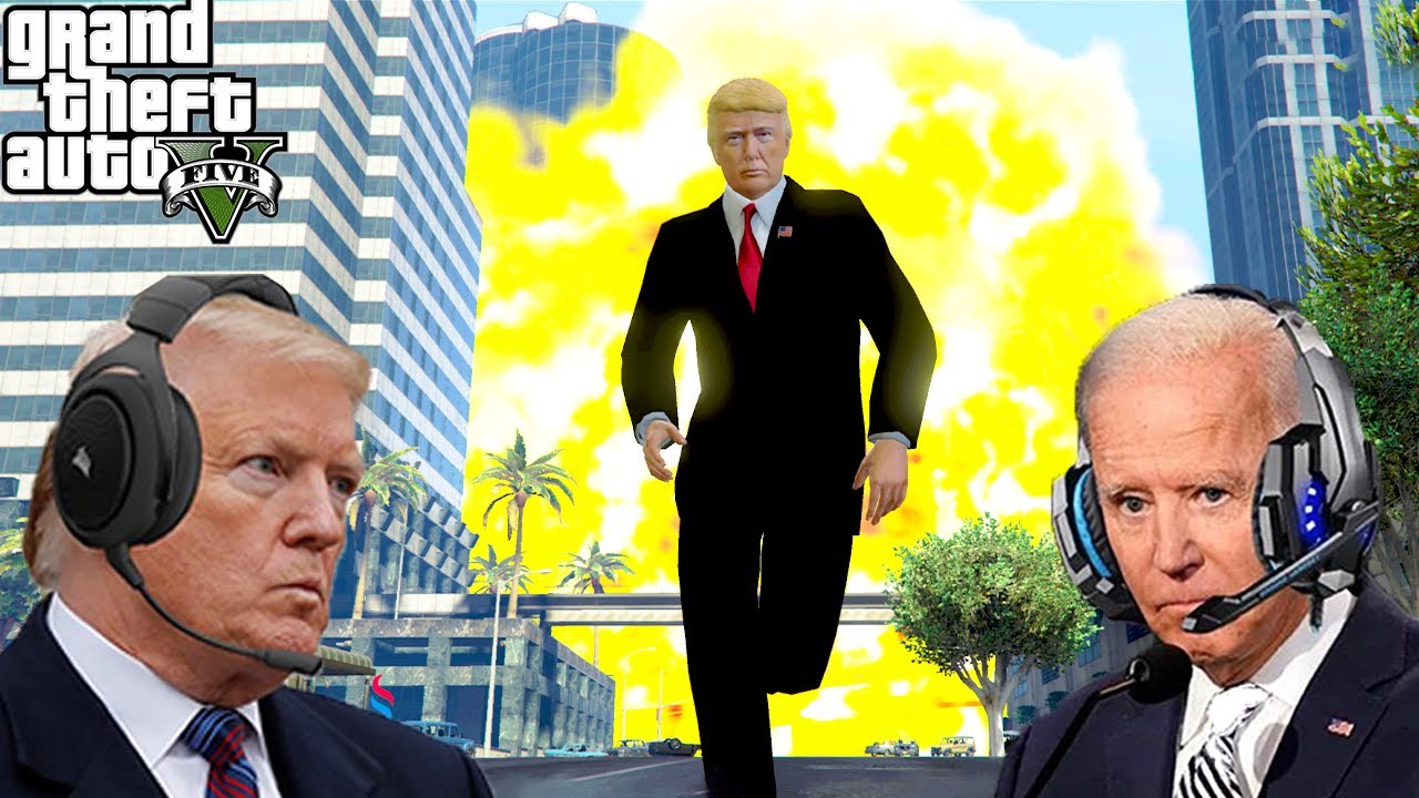 US Presidents Survive A NUCLEAR Attack In GTA 5