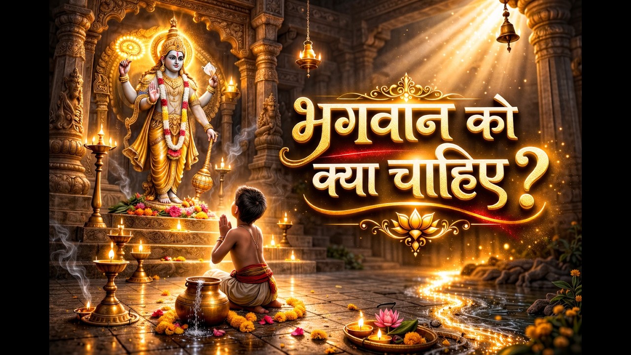 भगवान को क्या चाहिए?| Bhagwan Ko Kya Chahiye? | भक्ति कथा | Hindi Kahani |
