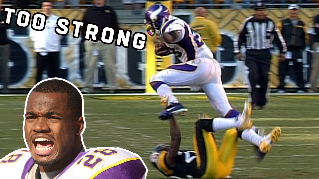 NFL He's Too Strong Moments!