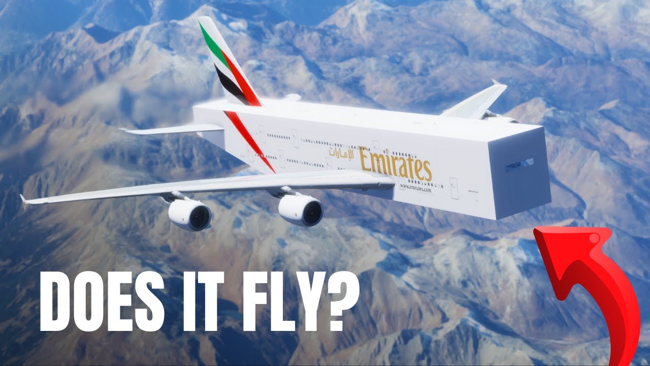 I Made The Least Aerodynamic Plane