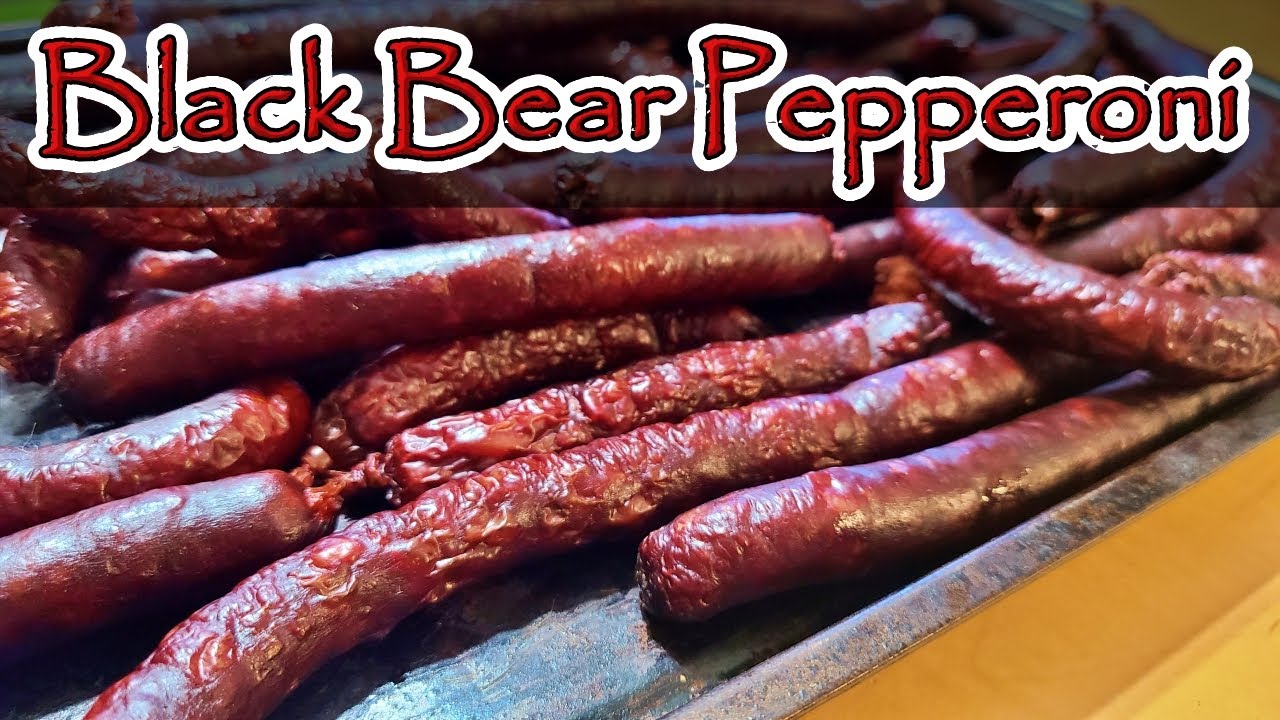 Приготовление пепперони Black Bear дома