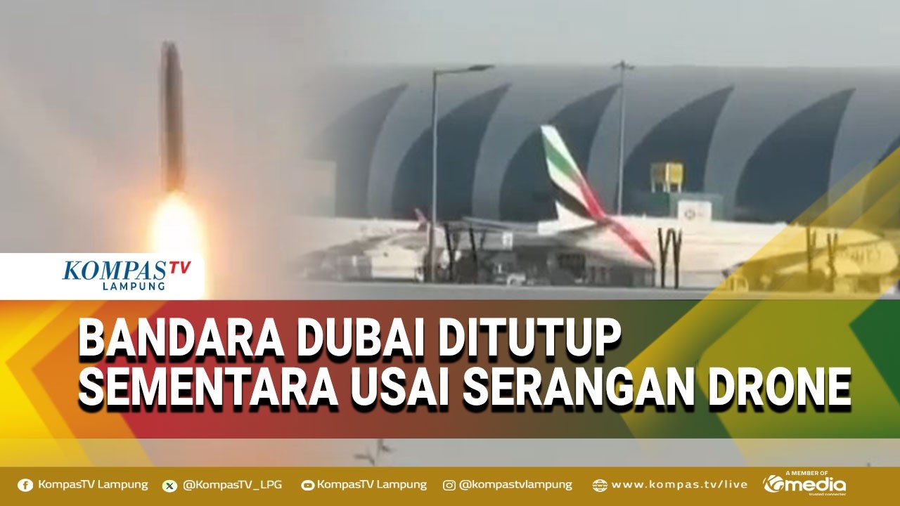 Serangan Drone Picu Penutupan Sementara Bandara Internasional Dubai