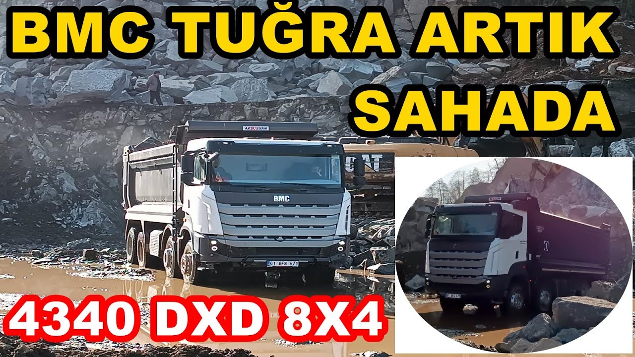 BMC TUĞRA 4340 DXD 8X4 DAMPERLİ KAMYON TANITIM / İNCELEME