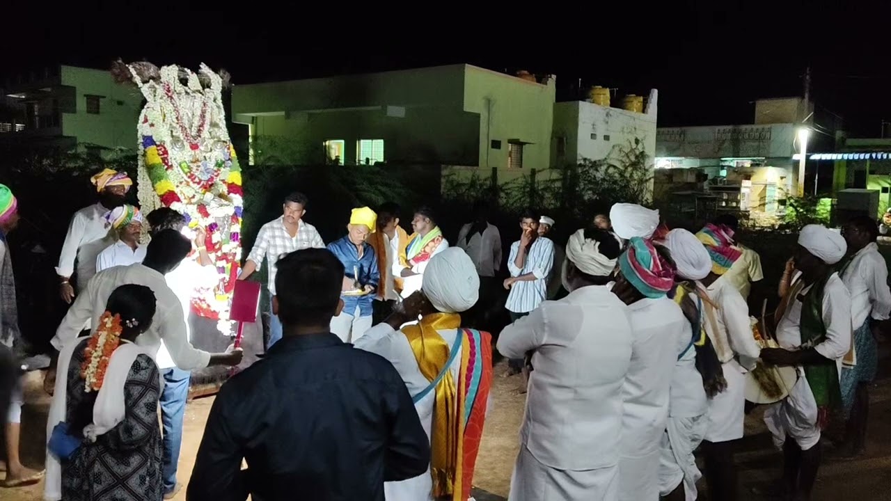 నార్పల గ్రామ ఊరేగింపు లో శ్రీ శ్రీ శ్రీ ముష్టూరు కాటమయ్యస్వామివారిపద్యం(30/05/25)#telugu