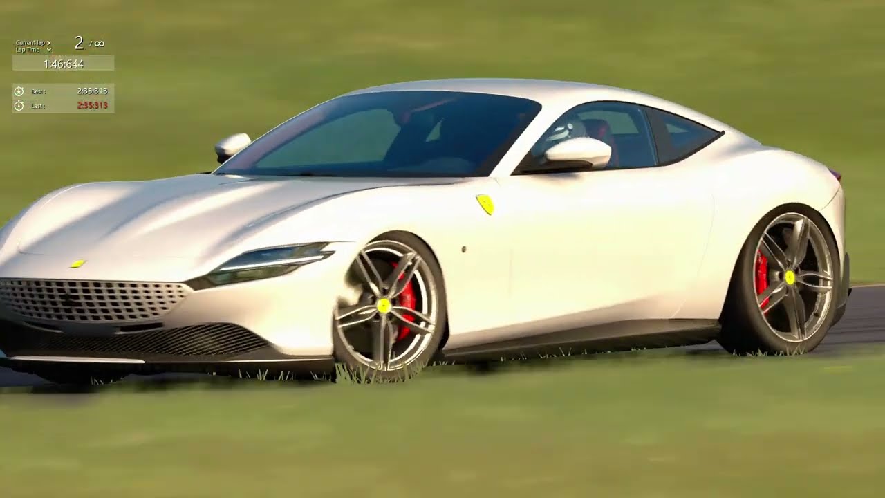 Ferrari Roma @ Virginia Internacional Raceway VIR | Trackday (Assetto Corsa)