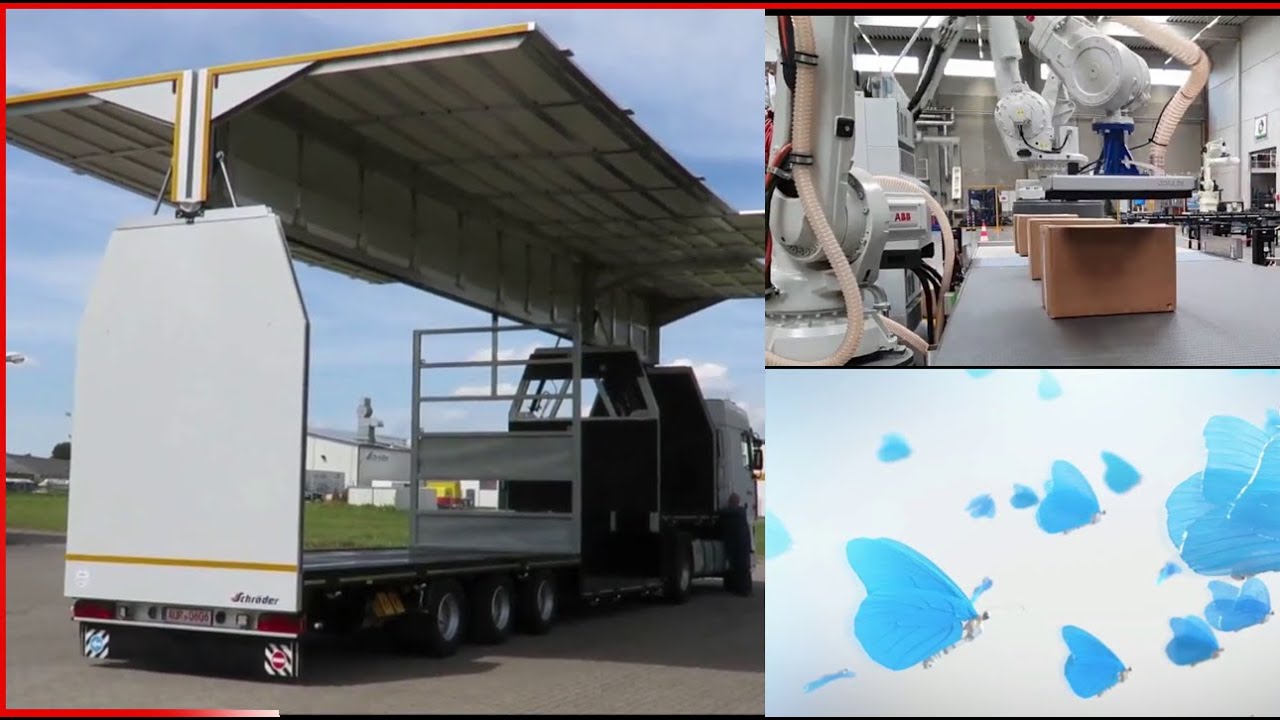 Most Satisfied Video | Most Ingenious Truck Unloading Equipment | Extreme Crash Testing