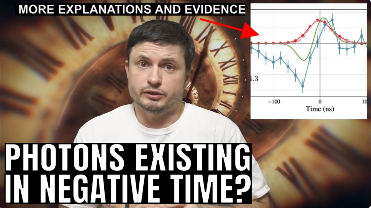 Experimental Evidence of Negative Time in Traveling Photons (2025 Updates)