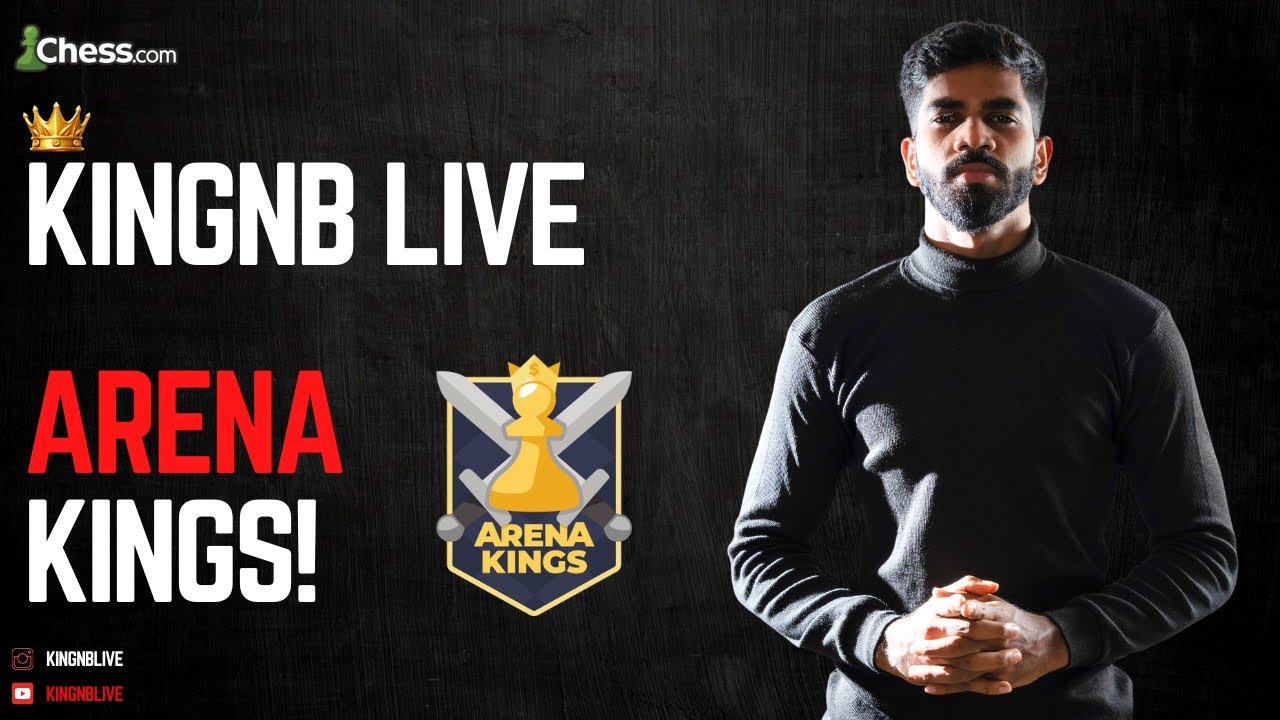 ARENA KINGS! Arena Kings with IM Nitish Belurkar !arenakings #chess #chesscom #arenakings #arena