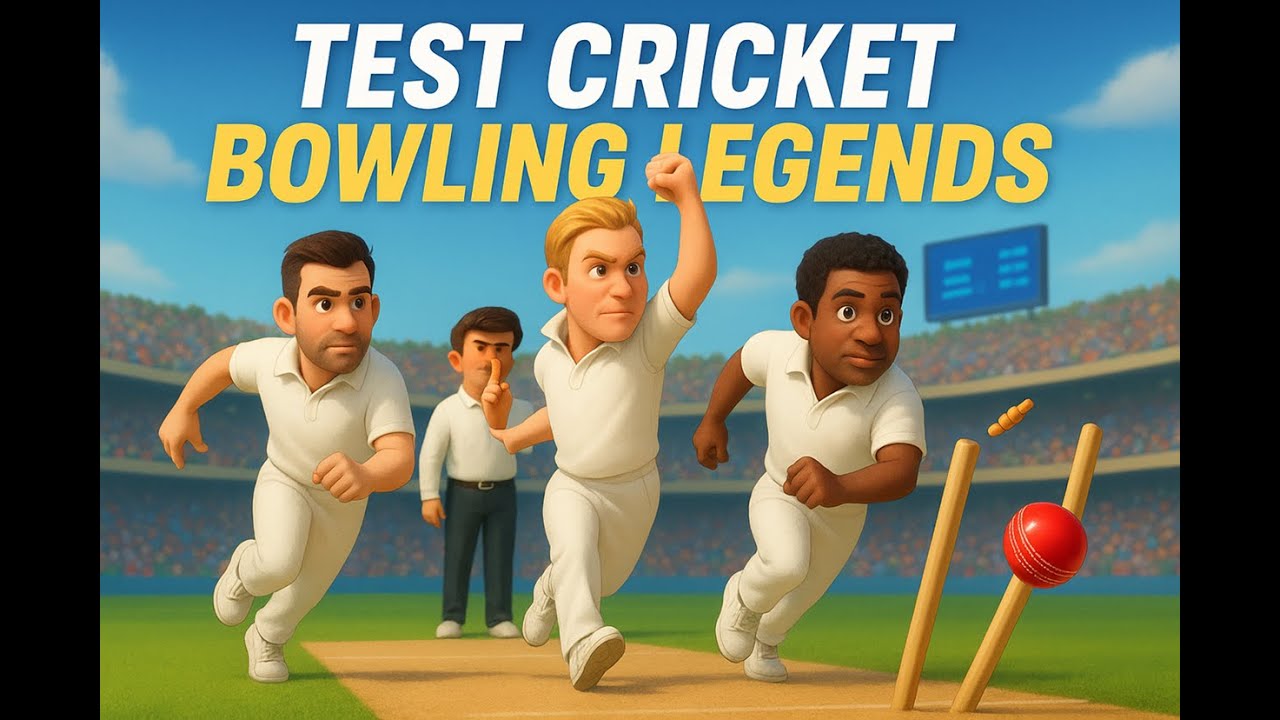 Most Wickets in Test Cricket Men &ndash; Epic Bar Chart Race