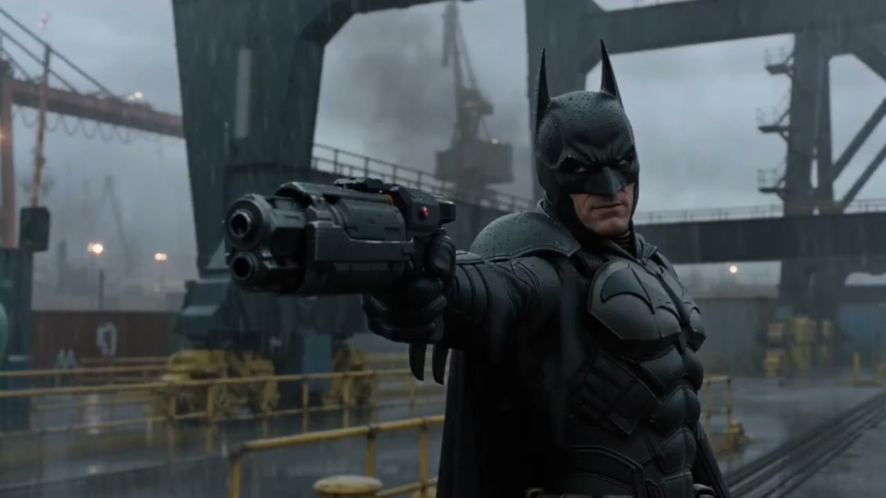 Iron Man vs Batman (AI)