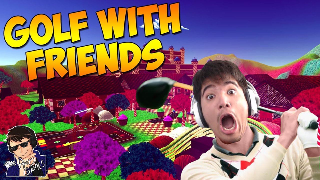 CANDYLAND!!! - Golf with Friends Gameplay with TeaMasam