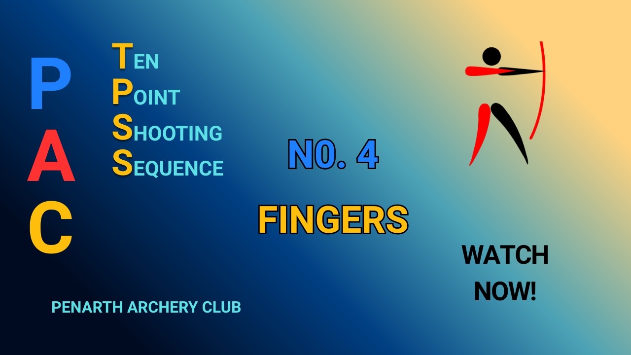 Ten Point Shooting Sequence - fourth element - Fingers