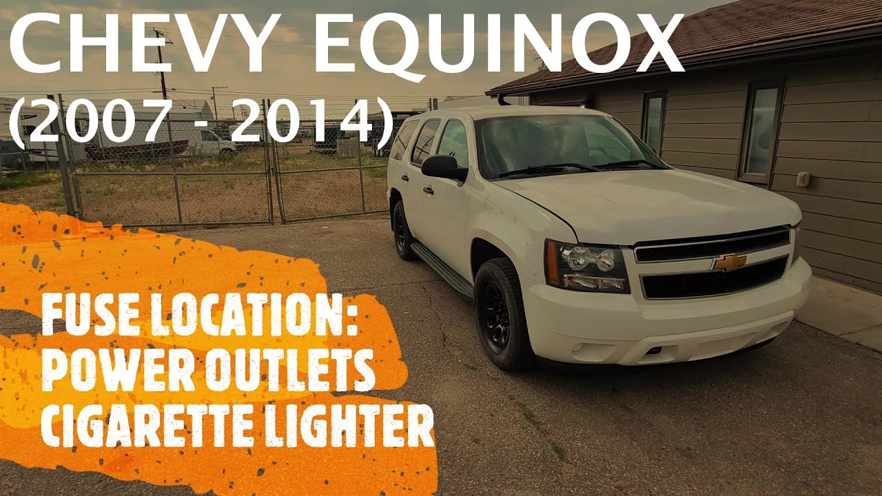 Chevrolet Tahoe - POWER OUTLET / CIGARETTE LIGHTER FUSE LOCATION (2007 - 2014)
