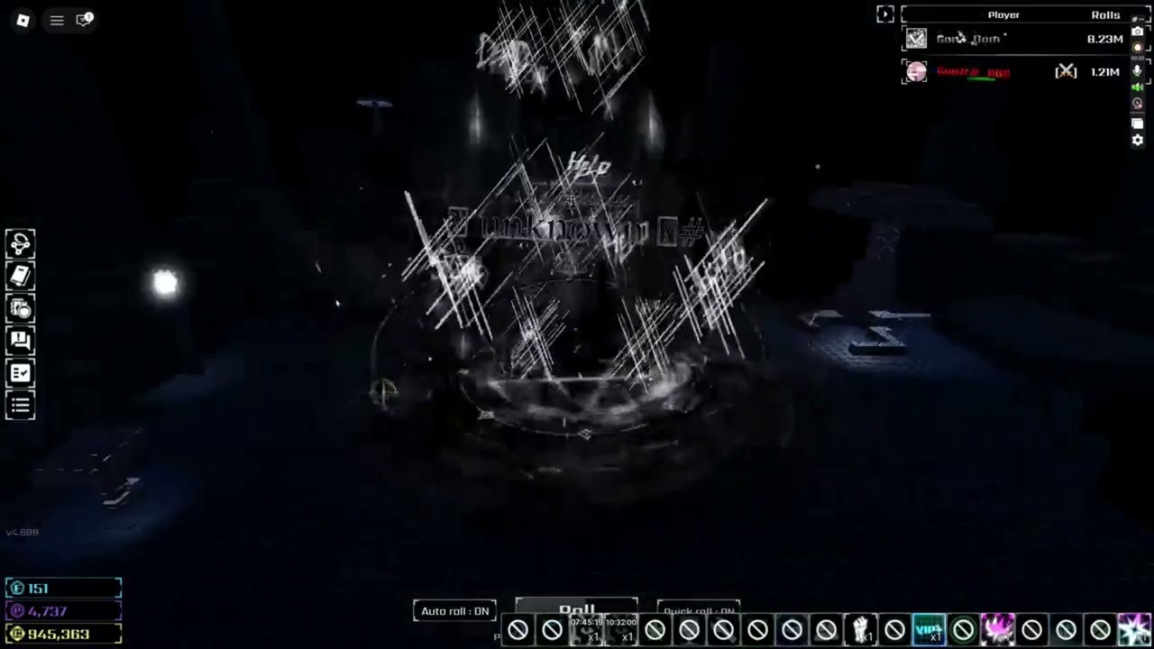My first The Limbo +100M Aura