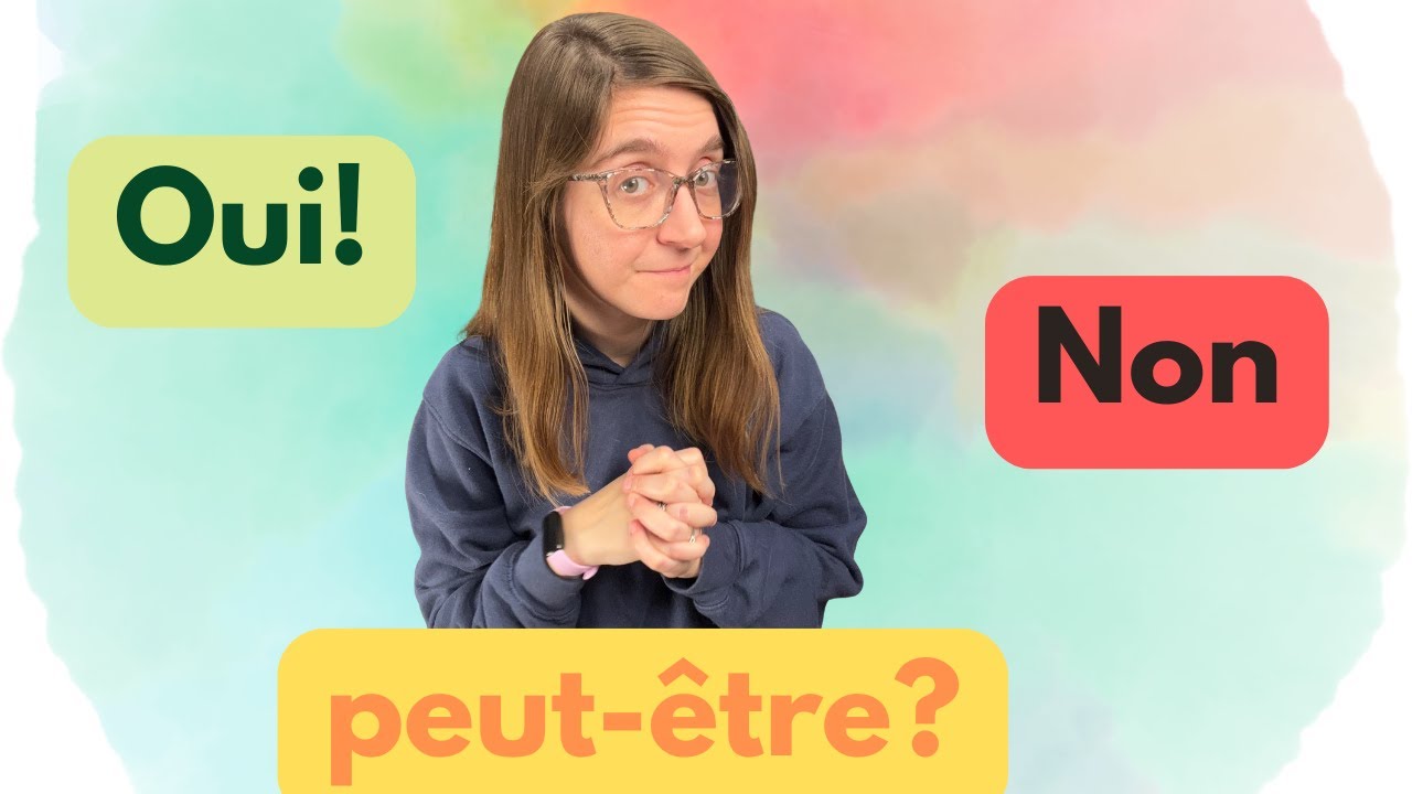 Oui! / Non / peut-être?